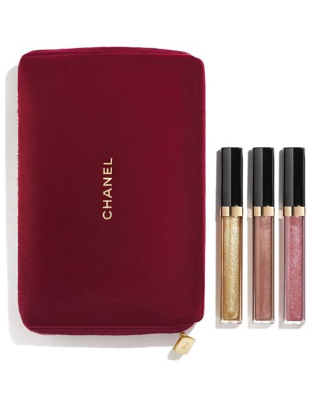 chanel holiday lip set|chanel gift shop near me.